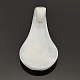 1Box Handmade Dichroic Glass Teardrop Big Pendants DICH-X036-02-2