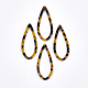 Gros pendentifs en acétate de cellulose (résine) KY-T011-19B-03-1