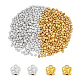 Dicosmétique 600 pièces 2 couleurs perles en alliage de style tibétain FIND-DC0002-71-1