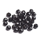 Perles rondes solide acrylique bubblegum trapu facettes X-PLR8MM01-2