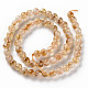 Chapelets de perles de citrine naturelle G-S362-105B-2