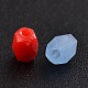Faceted Round Imitation Jade Glass Beads GLAA-J085-C06-2