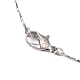 Brass Coreana Chain Necklaces MAK-J009-20P-2