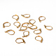 Brass Leverback Earring Findings EC223-G-3