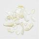 Perles de coquillage blanc naturel BSHE-G003-02-1