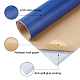 Gorgecraft 1 foglio rettangolo pvc pelle tessuto autoadesivo DIY-GF0004-20E-3