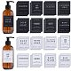 CRASPIRE 48pcs Waterproof Bottle Label Stickers Black White Removable Bathroom Label PVC Adhesive Bathroom Sorting Storage Stickers Rectangle with Word Shampoo Dispenser Stickers for Kitchen Bathroom STIC-CP0001-03-1