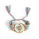  Braided Cotton Cord Bracelet Watches WACH-G017-05-3