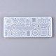 Stampi in silicone per ciondoli di forma mista DIY-K031-01-2