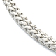 304 Stainless Steel Wheat Chain Necklaces NJEW-I245-08B-P-4