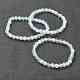 Bracelets élastiques en perles opalite BJEW-A117-B-07-1