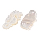 Резные подвески из натуральных белых ракушек SSHEL-C012-05-2