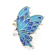 Эмалированные булавки в виде бабочек JEWB-E041-12G-01-1