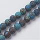 Natural Chrysocolla Round Bead Strands G-G969-6mm-1