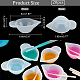 Силиконовые разделительные чашки с антипригарным покрытием DIY-WH0374-64-2