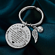 Stainless Steel Keychain KEYC-WH0022-012-5