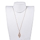 Epoxy Resin Dangle Earring & Pendant Necklace Jewelry Sets SJEW-JS01034-01-6