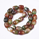 Natur Multi-Color-Achat Perlen Stränge G-T118-33B-2