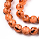 Drawbench Style Dyed Natural Freshwater Shell Beads Strands SHEL-T019-01D-2