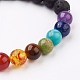 Natural & Synthetic Mixed Stone Stretch Bracelets BJEW-JB03603-2