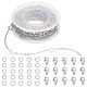 Kits de fabricación de collares de cadena diy sunnyclue DIY-SC0020-80-1