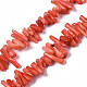 Fili di perline corallo sintetico  X-CORA-S023-45J-1