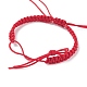 Fabrication de bracelet tressé en nylon 2pcs BJEW-JB07525-05-4