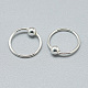 925 anello per orecchini in argento sterling STER-T002-179S-2