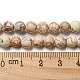 Brins de perles de magnésite naturelle G-S373-003-6mm-7