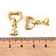 Латунь раз по сравнению с застежками KK-U016-02G-3