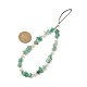 Scaglie di pietre preziose e cinturini mobili con perle d'acqua dolce coltivate HJEW-JM01097-5