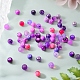 Kit de fabricación de joyas de perlas de vidrio diy DIY-SZ0005-87-5