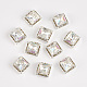 Cabochons Diamante de imitación de la aleación MRMJ-T014-13B-1