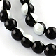 Two Tone Spray Painted Glass Pearl Beads Strands DGLA-R050-10mm-48-2