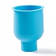 Moules en silicone pour vase à colonne rainuré bricolage DIY-E047-01-1