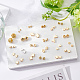 BENECREAT 20PCS 18K Gold Plated Spacer Beads Crown Shape Brass Beads for Bracelet Necklace DIY Jewelry Making - 5.5x5.5x3mm KK-BC0005-30G-4