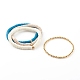 Set di braccialetti con perline elasticizzati BJEW-JB06177-05-1