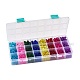 1920~2480Pcs 3 Style Spray Painted Crackle Glass Beads CCG-CJ0001-05-7
