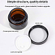 Portable Glass Cosmetics Cream Jar AJEW-BC0006-07-3