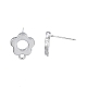 Accessoires de clous d'oreilles en alliage PALLOY-N150-82P-3