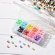 300 pièces 10 couleurs de perles en plastique OACR-CJ0001-13-6