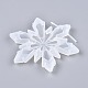 Christmas Snowflake Silicone Pendant Molds X-DIY-I036-02-2