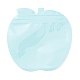 Emballage en plastique en forme de pomme sacs à fermeture éclair yinyang OPP-D003-01A-2