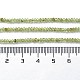 Natürlichen Peridot Perlen Stränge G-M421-A01-01-5