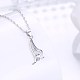 Trendy 925 Sterling Silver Pendant Necklaces NJEW-BB22382-3