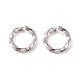 304 Stainless Steel Jump Rings STAS-F191-12P-A-3