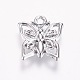 Alloy Butterfly Charms PALLOY-J689-26S-AAA-2
