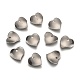 Breloques de cœur en 304 acier inoxydable STAS-M004-02-1