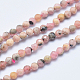 Chapelets de perles en rhodochrosite naturelle G-F509-22-2mm-2