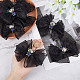 GORGECRAFT 12Pcs Bow Shoe Clips Bowknot Patches Applique Hat Dress Shoes Charms Bear Rhinestones Crystal Buckle Removable Shoes Jewelry Decorative Shoe Accessories for Wedding Party Shoes Garment AJEW-WH0324-63-3